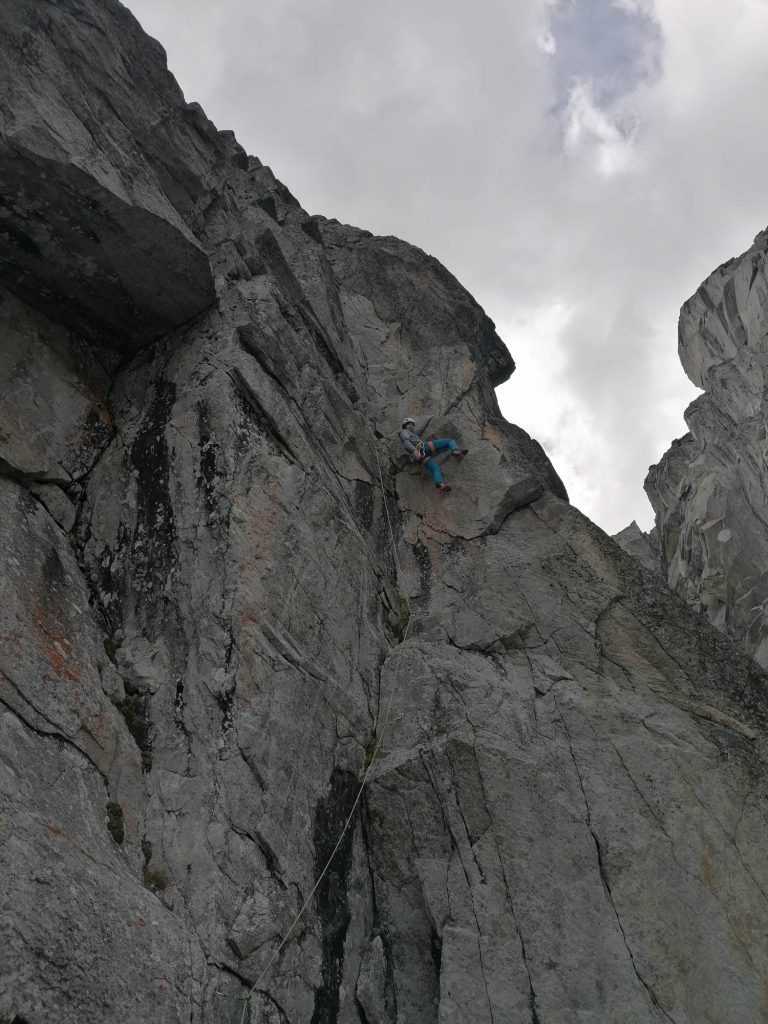 Jakob Steinkasserer in der Route Nie do Weil