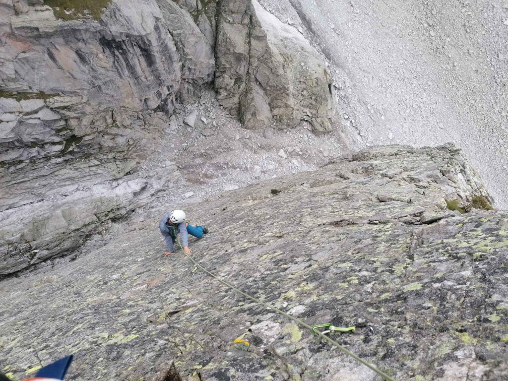 Jakob Steinkasserer in der Route Nie do Weil