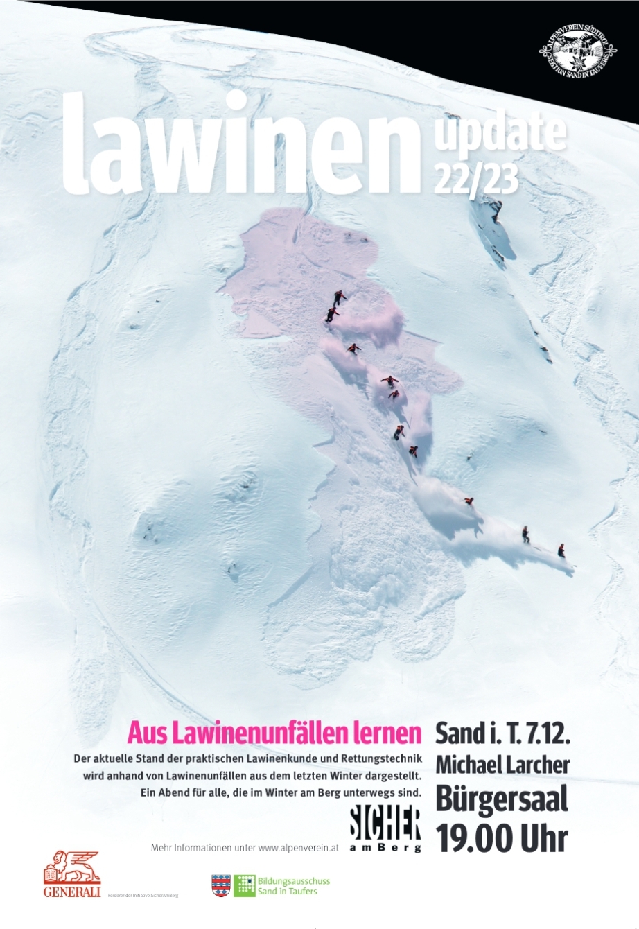 Lawinenvortrag I Sand in Taufers