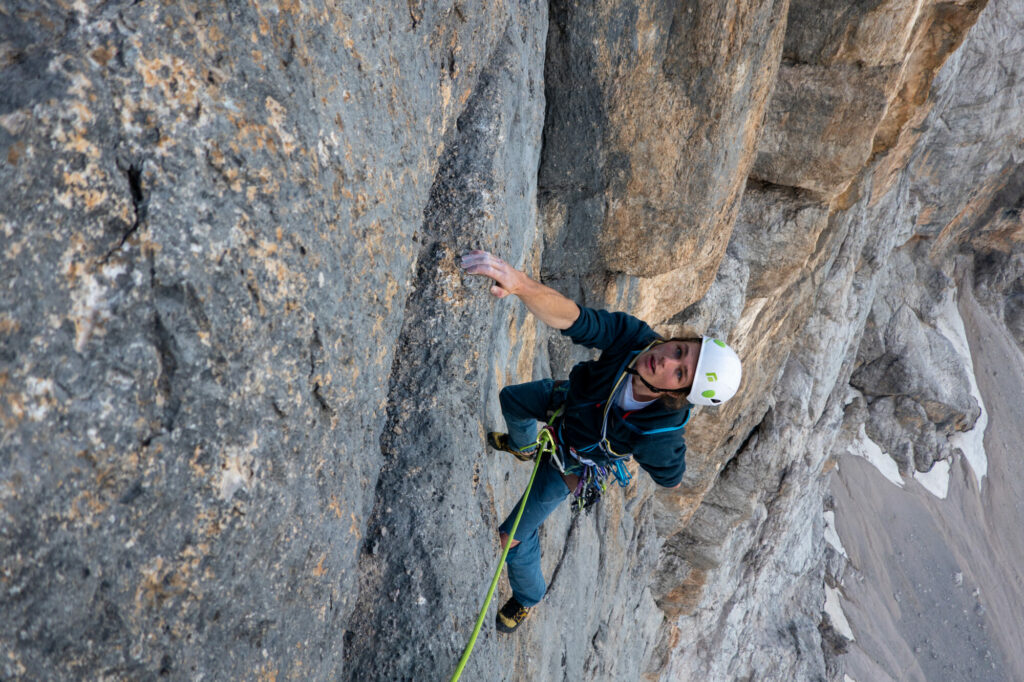 Moritz in der Chimera Verticale © Patrick Tirler