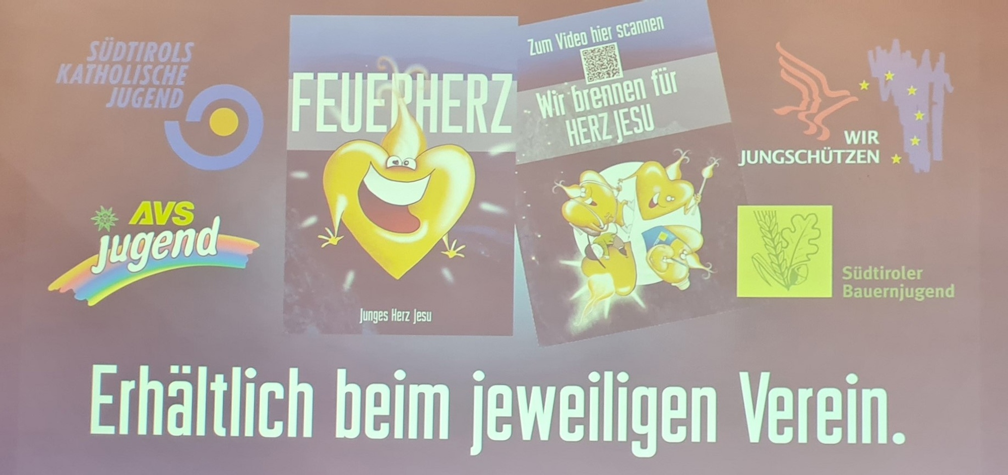 Feuer Herz – Südtiroler Jugendvereine präsentieren gemeinsame Herz-Jesu Broschüre