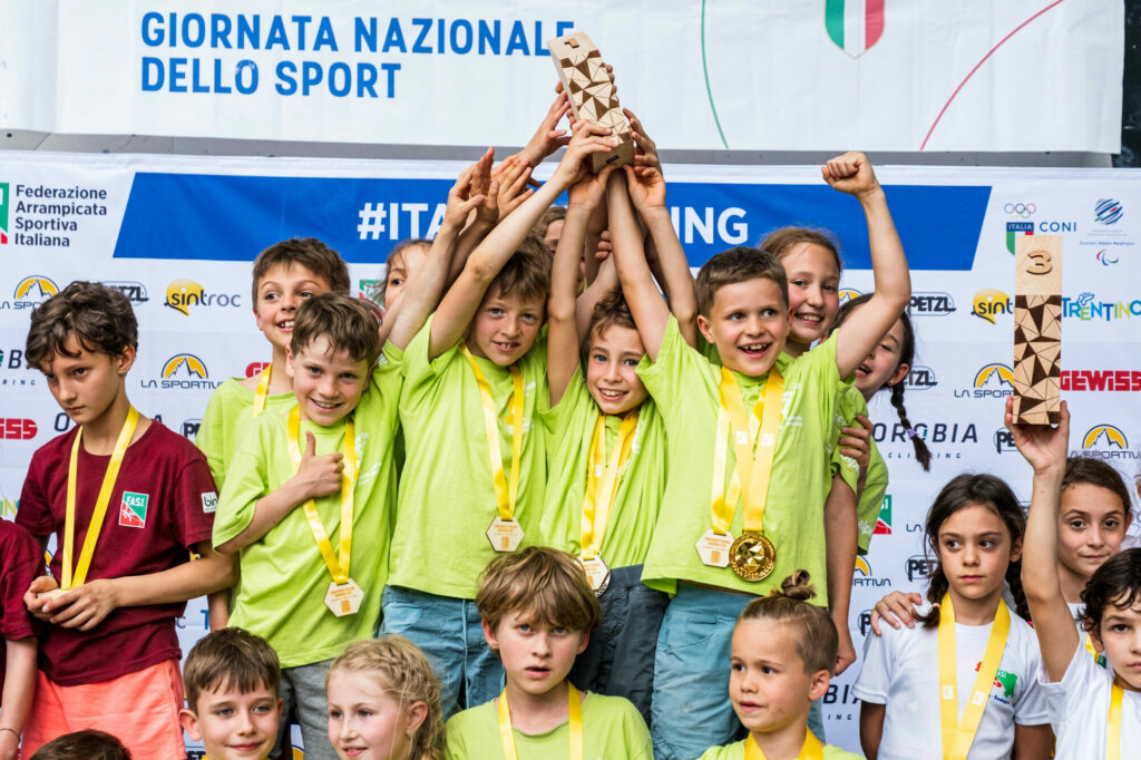 IM U10F und M(c) Fasi Italiaclimbing