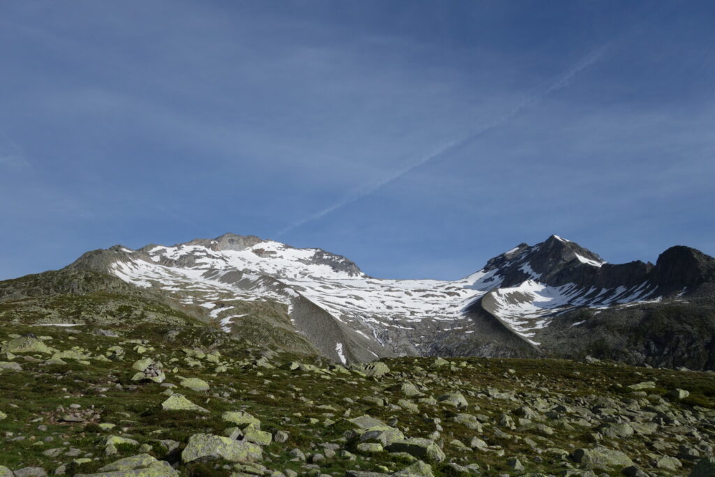 Der Schrammacher rechts hinten @ Evelyn Gafriller alpenvereinaktiv