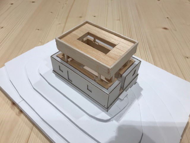 Modell - Nord- und Westseite (c)Johannes Watschinger