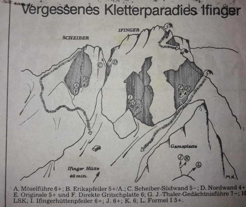 Alte Touren Ifingergebiet (c) Daniel Ladurner