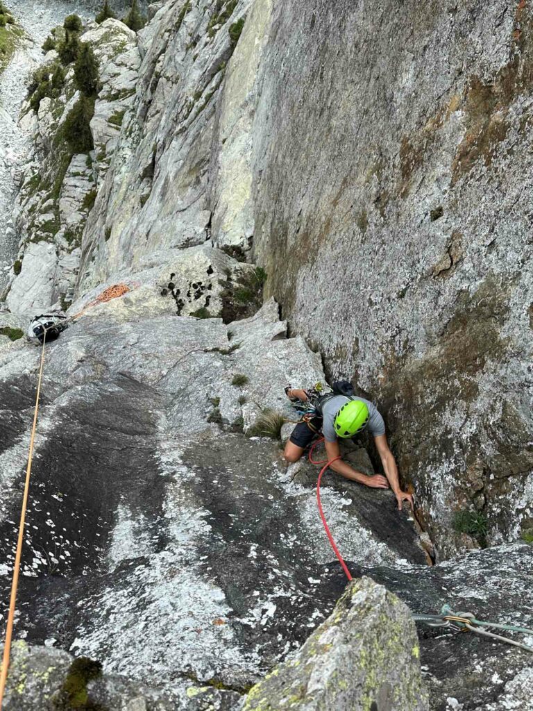 Erstbegehung Freiheitsliebe (c) Daniel Ladurner