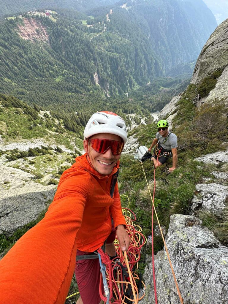 Erstbegehung Freiheitsliebe (c) Daniel Ladurner