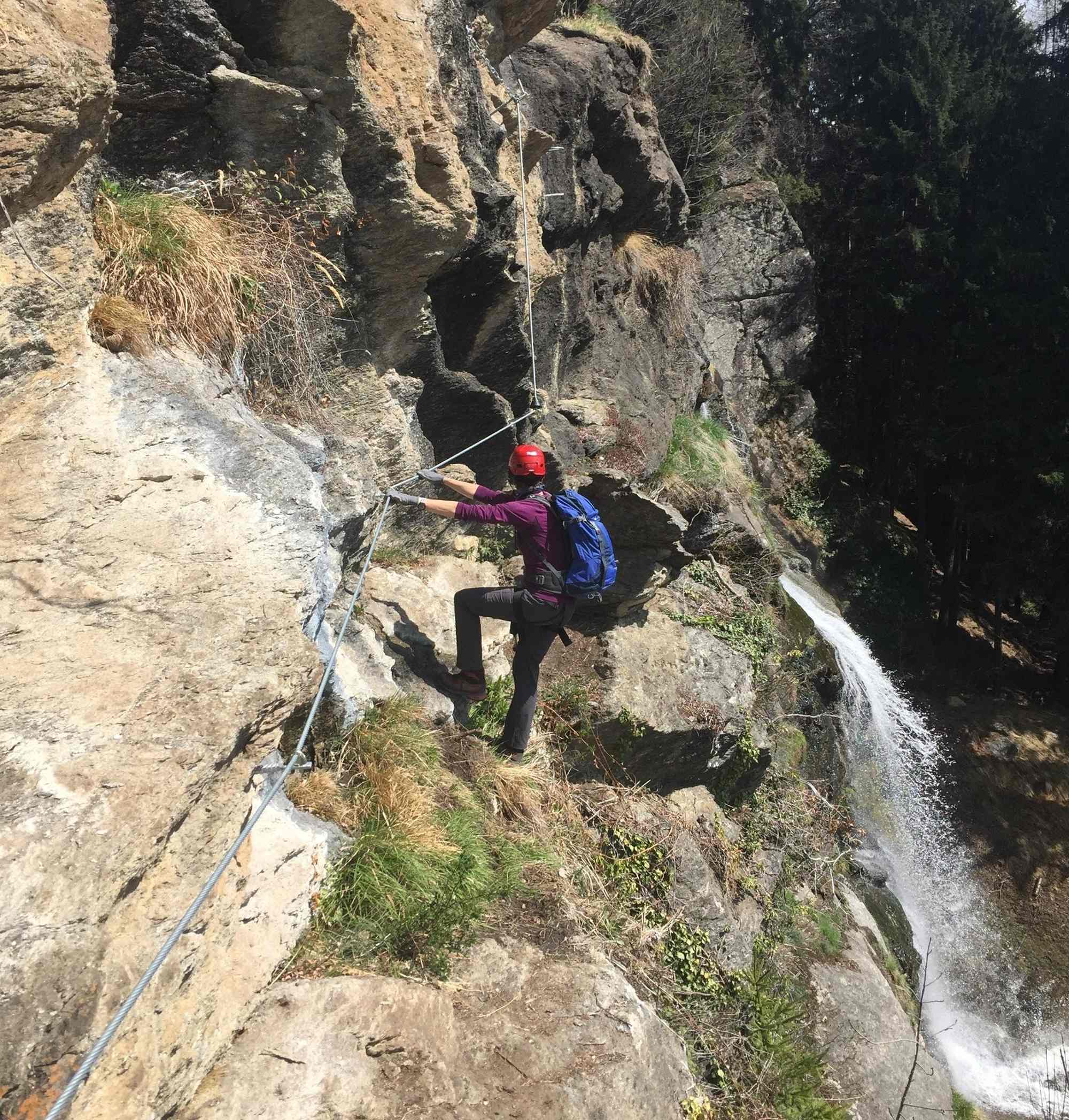 Stuller Wasserfall Klettersteig