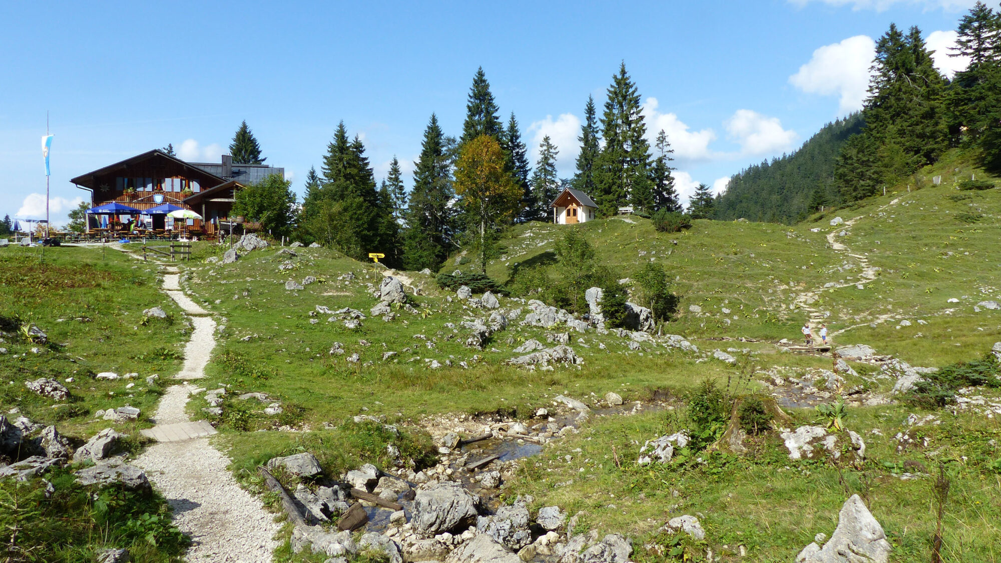 Die Tutzinger Hütte (1.327 m)