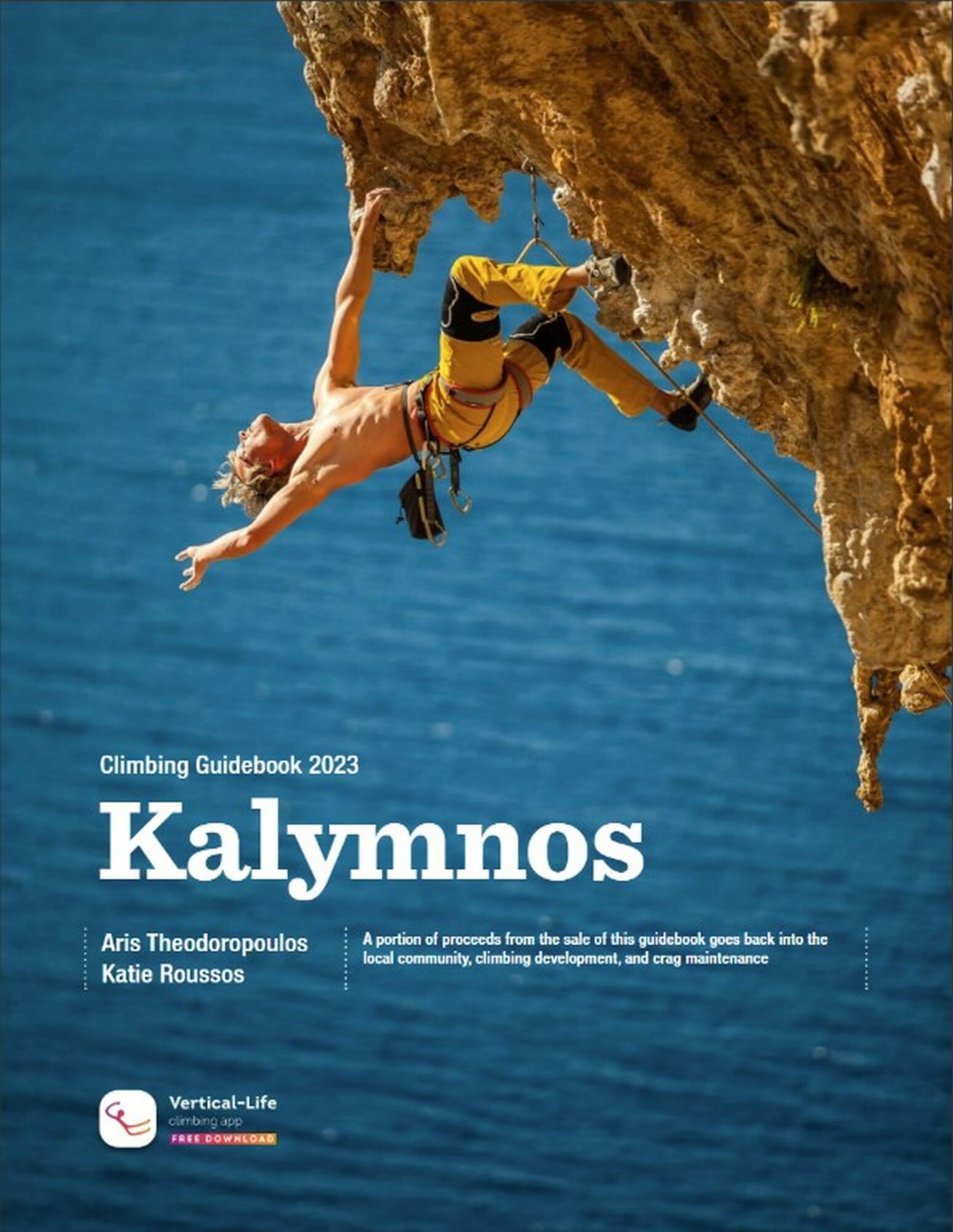 Cover Climbing Guidebook Kalymnos (c) David Kaszlikowski_Vertical Life