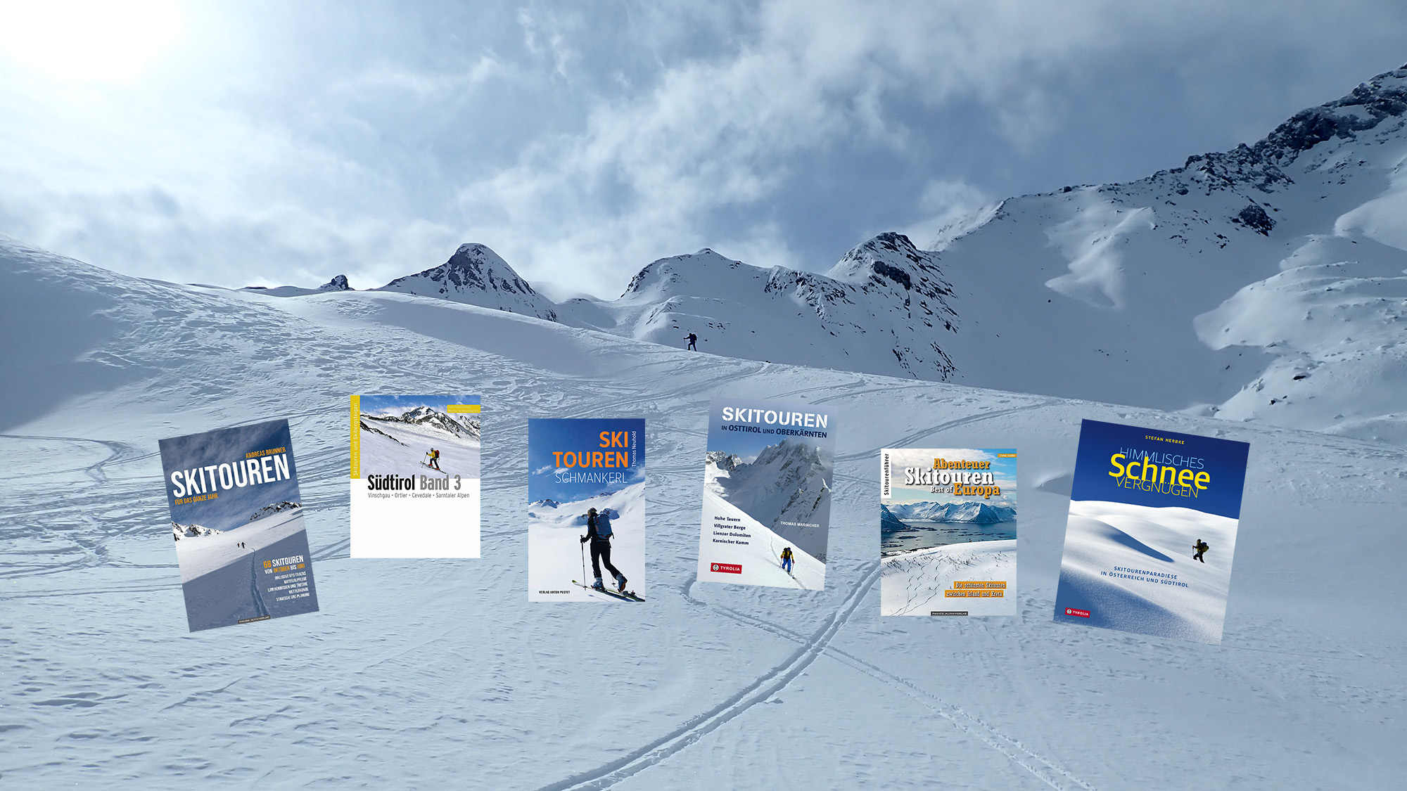 Neue Skitourenführer in der Alpinbibliothek