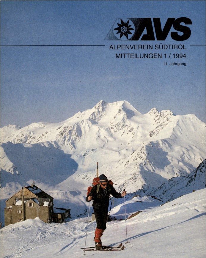 AVS Mitteilungen 1994_1 Cover BE