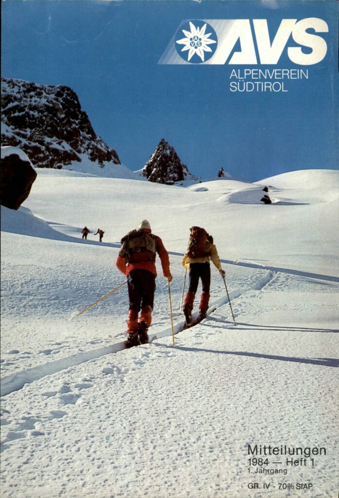 AVS Mitteilungen 1984 - Heft 01 Cover BE