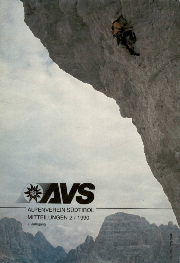 AVS Mitteilungen 1990-02 Cover BE