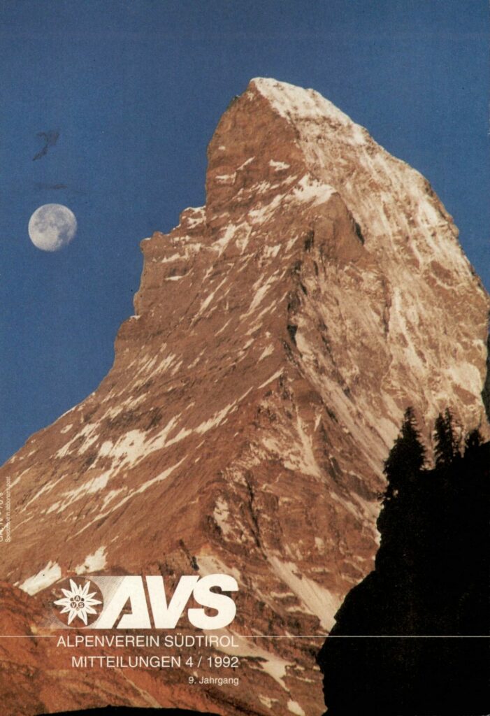 AVS Mitteilungen 1992-04 Cover BE