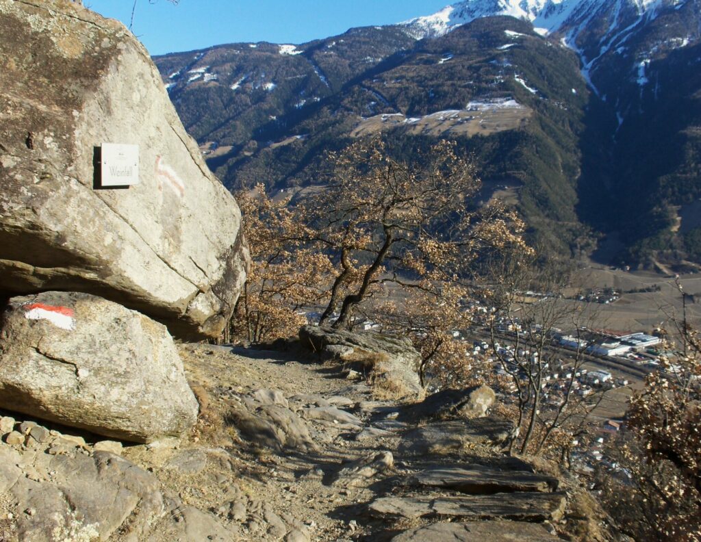 Weinfall - Flurnamentafel (c) Johannes Ortner