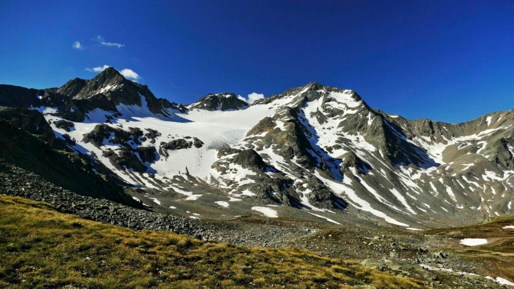 Piz Sesvenna mit seinem nordseitigen Gletscher (c) Markus Schimek alpenvereinaktiv