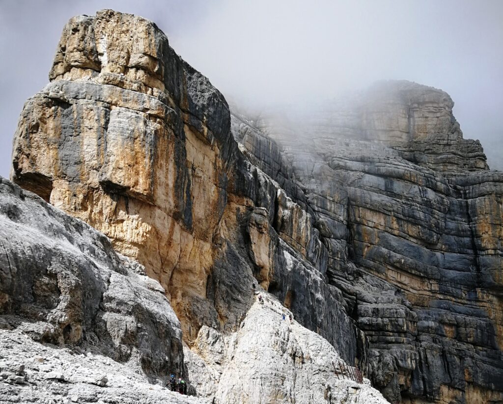 vor dem letzten Steilstück des Klettersteigs (c) Oliver Knorre alpenvereinaktiv