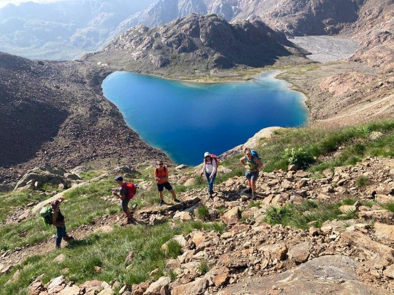 Überschreitung Roter Grat, Wilder Freiger und Signalgipfel