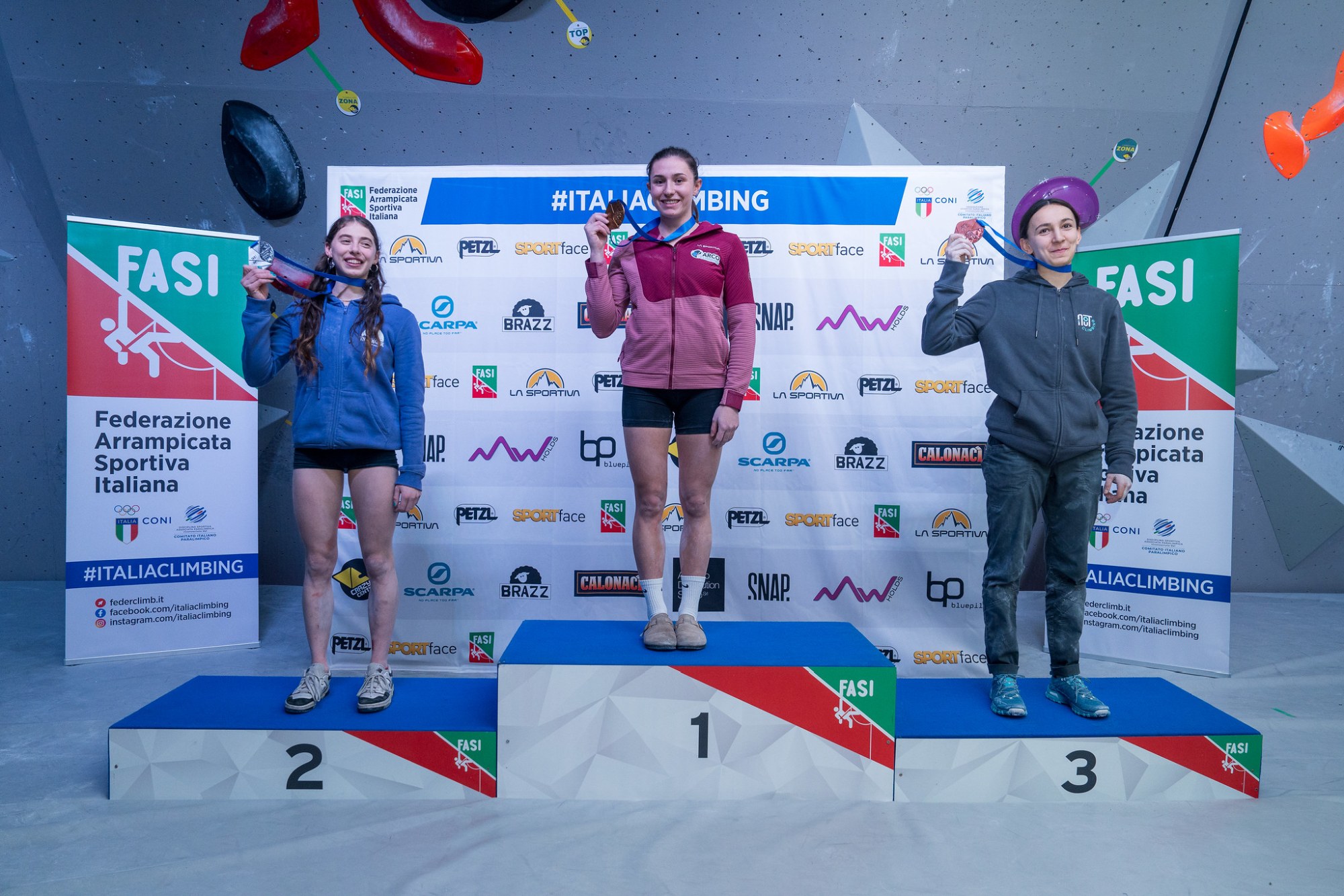 Podium Frauen (c) FASI