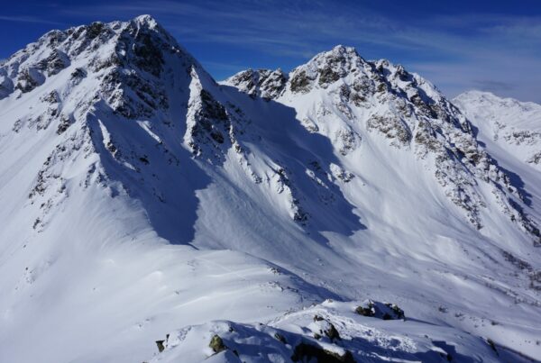 Schöne, lohnende und einsame Skitour von Ulten über den Nordanstieg auf die Seespitze.