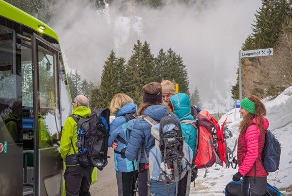 Mit Öffis zum Berg (c)Anna Schuierer | AVS