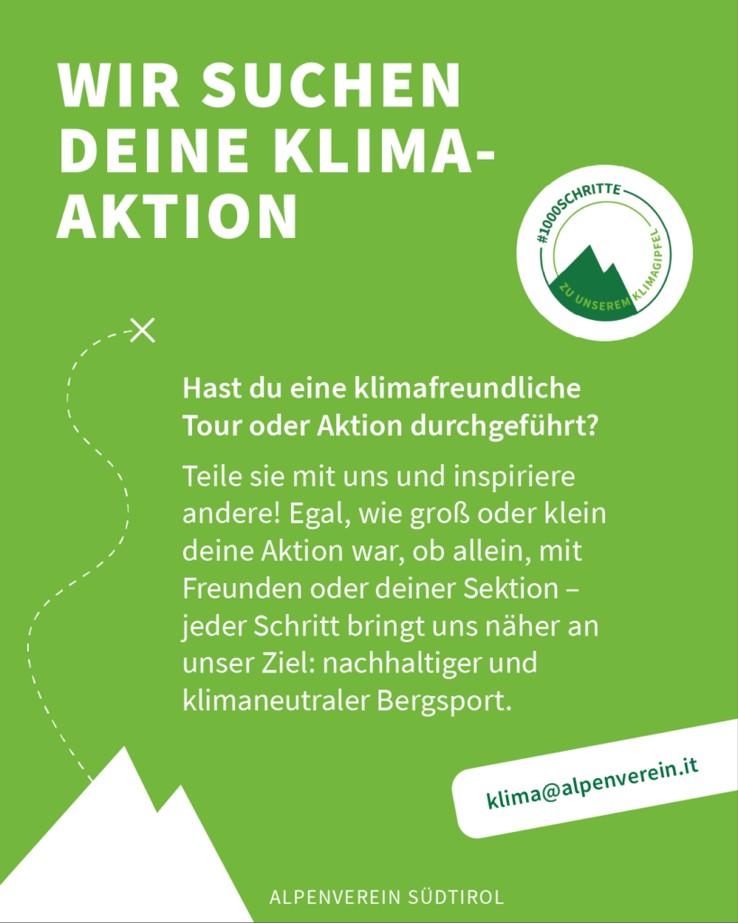 Mit Öffis zum Berg - 1000 Schritte | AVS