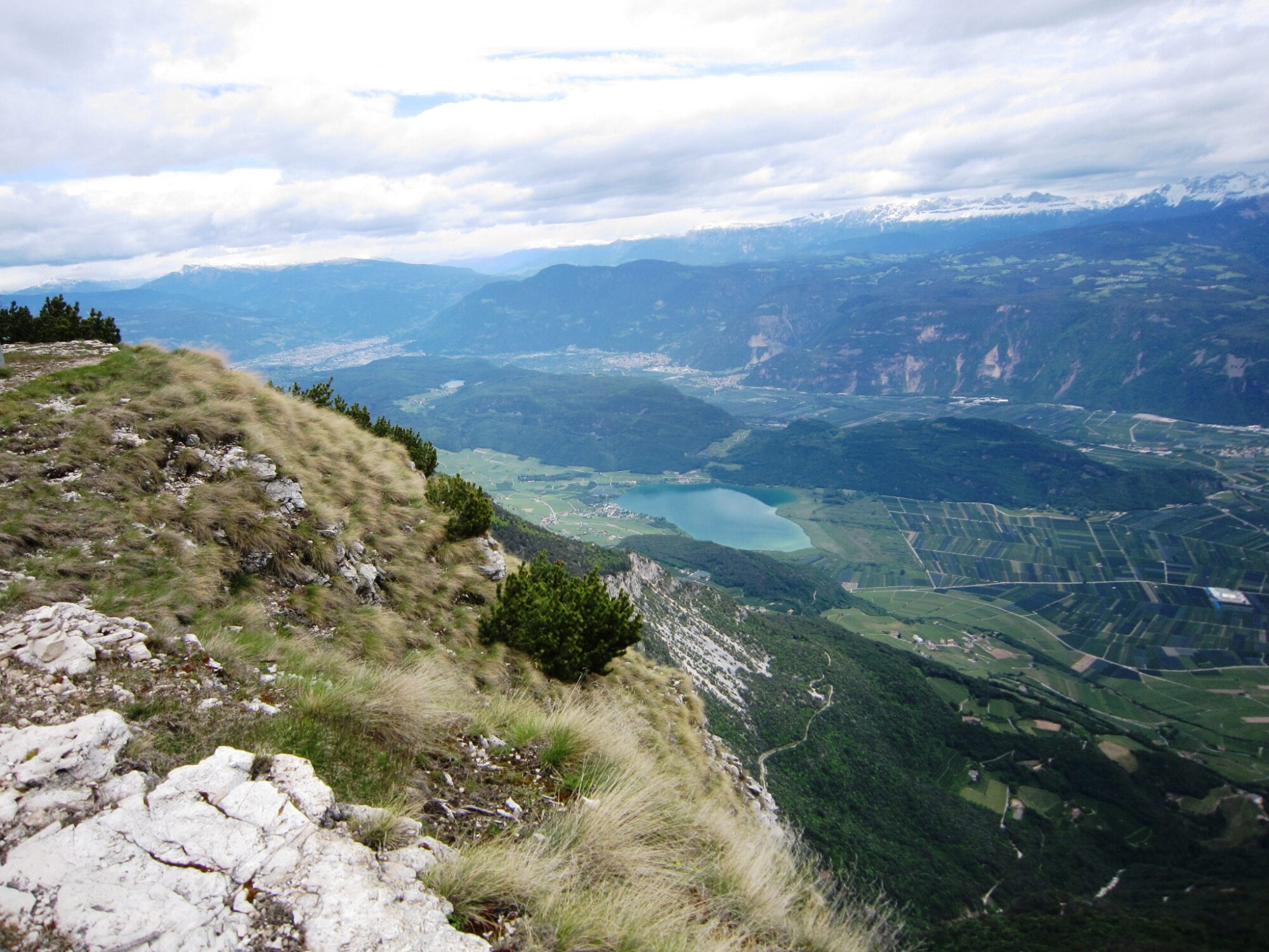 Von Tramin auf den Roen mit kurzem Klettersteig