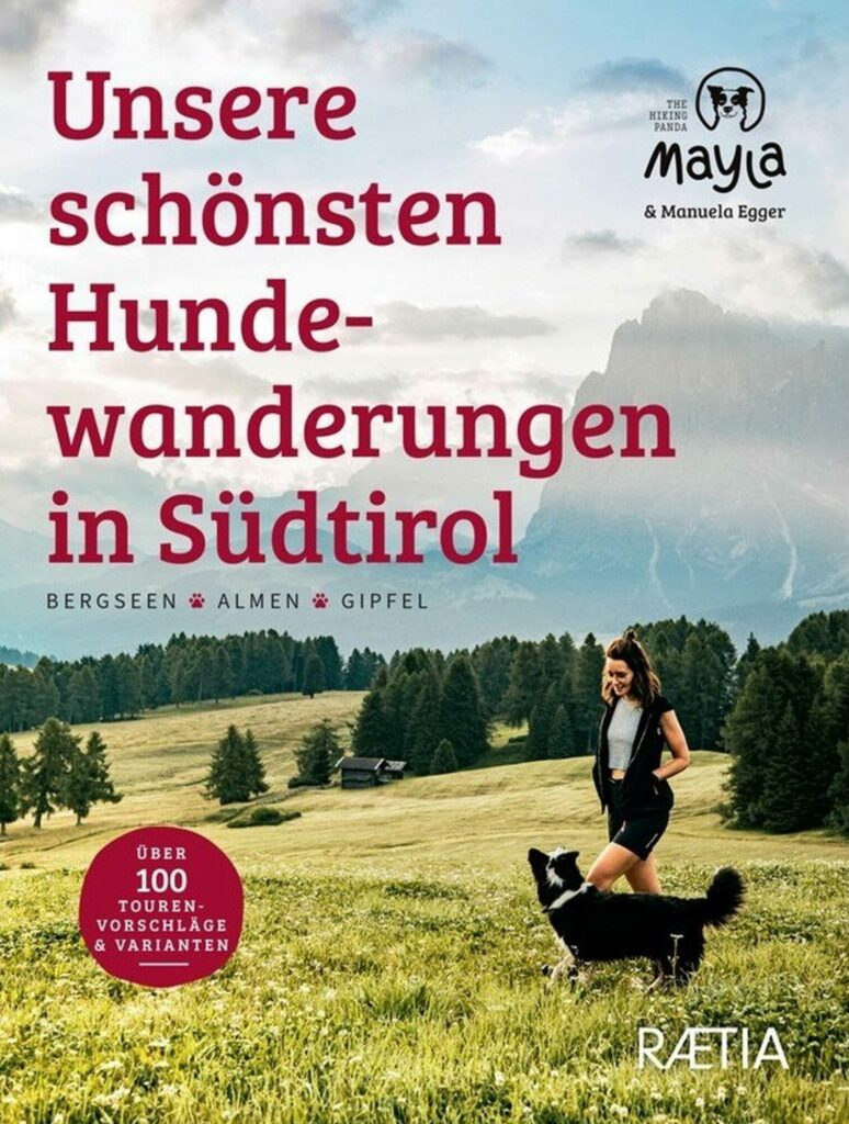 Cover Unsere schönsten Hundewanderungen in Südtirol (c) Reatia Verlag