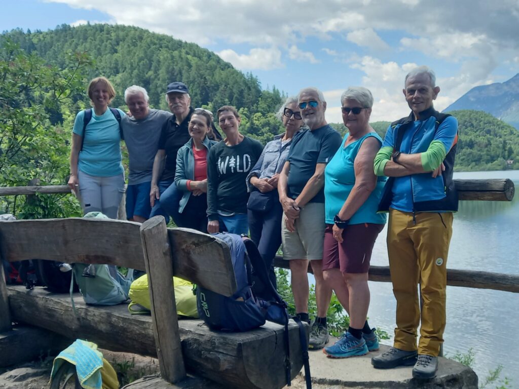 Gruppenfoto Montiggler See I(c)AVS Meran