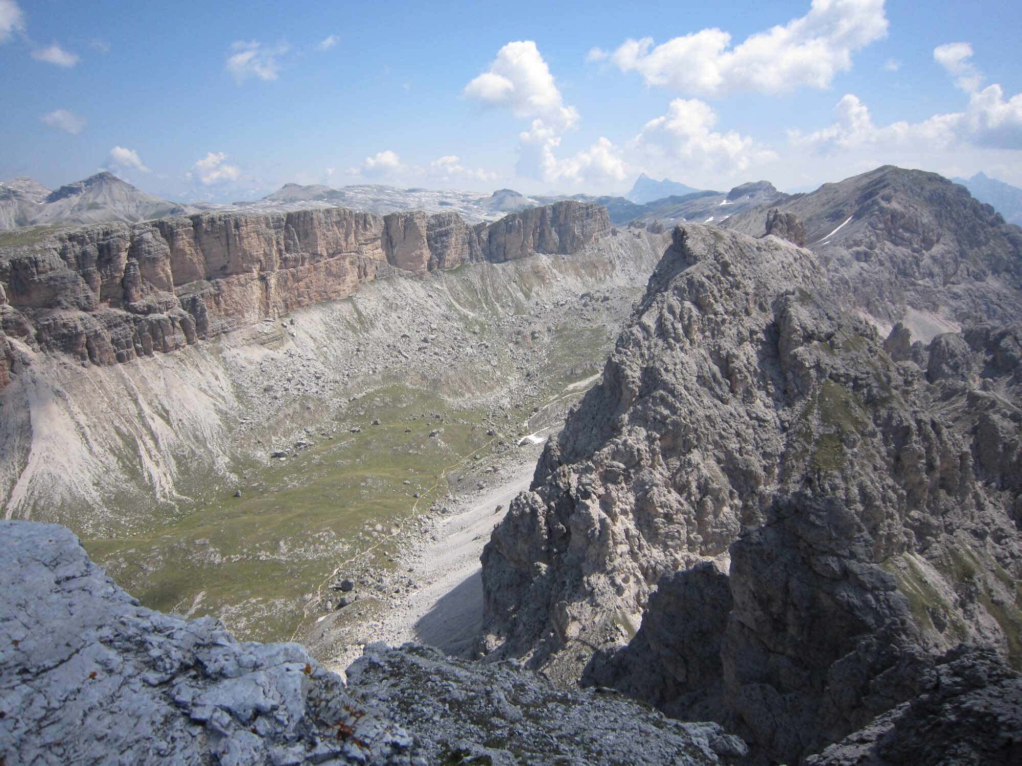 Einfacher Klettersteig auf die Große Cirspitze (2.592m)