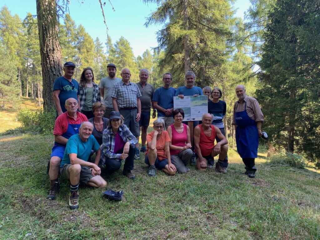 Gruppenbild Aktion Auerwild 2025 I(c)AVS Unterland