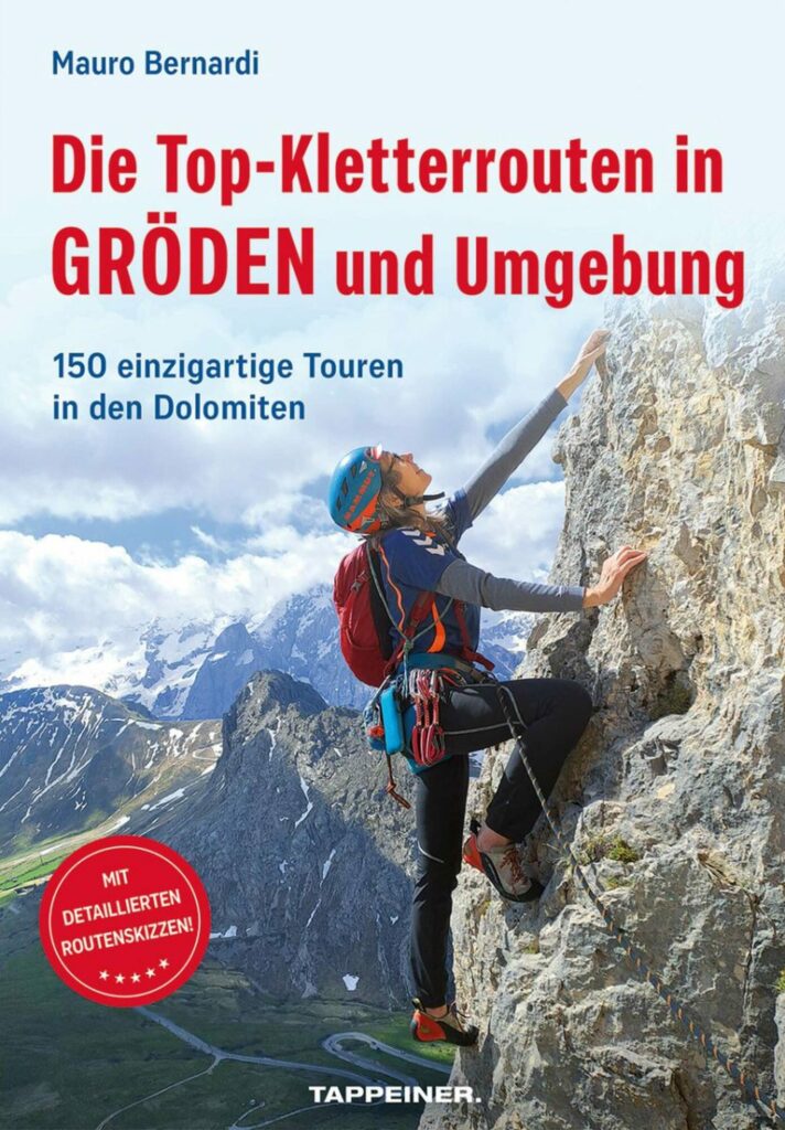Cover Die Top-Kletterrouten in Gröden und Umgebung (c) Tappeiner Verlag