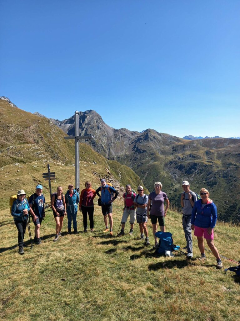 Gruppenfoto am Wanserjoch I(c)AVS Meran