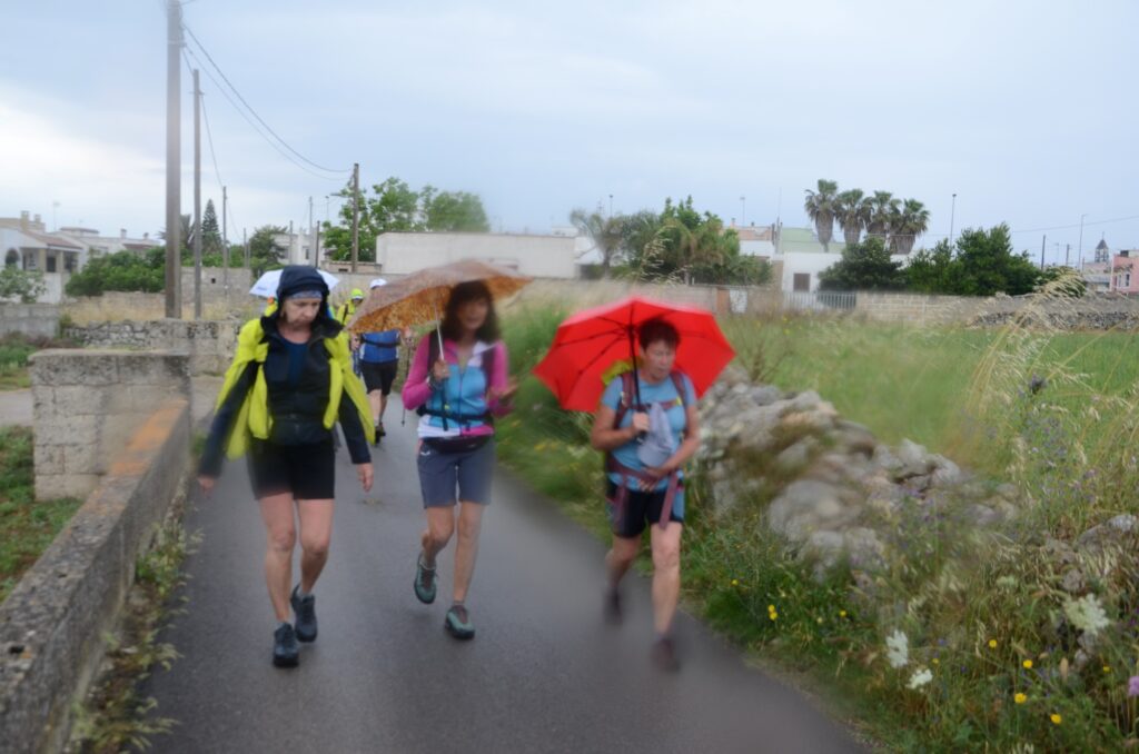 Cammino del Salento bei Regen I(c)WalterRass