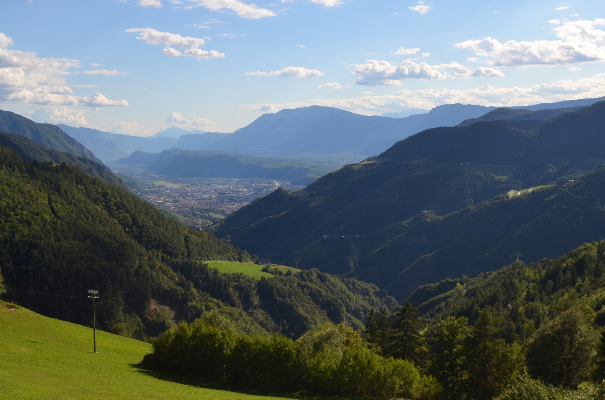 Wanderung von der Sarner Schlucht auf den Ritten