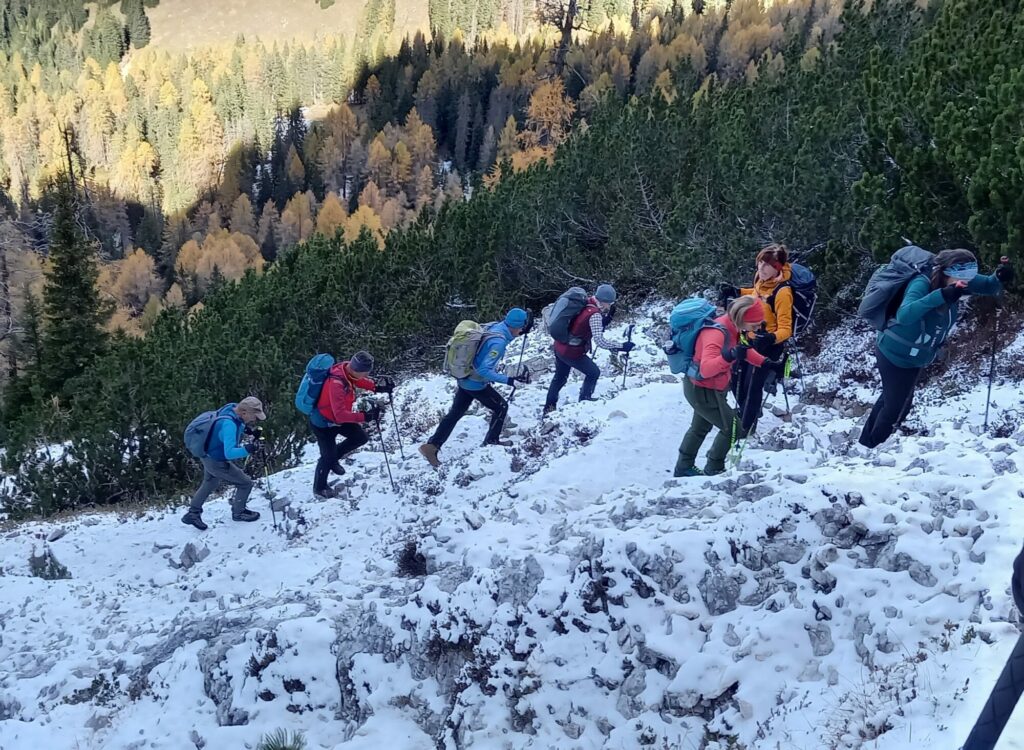 Aufstieg zum Sarlsattel I(c)SeppLechner I AVS Bozen