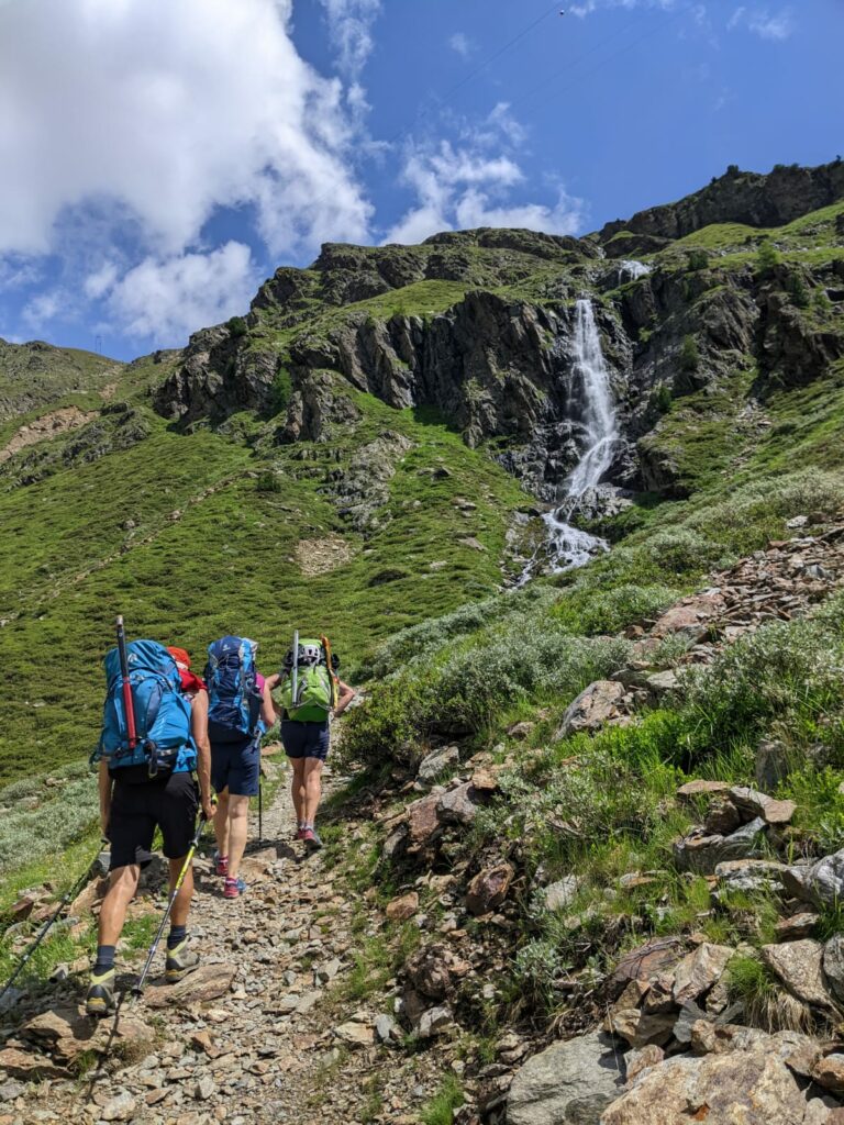 Aufstieg zur Oberetteshütte I(c)AVS Marling