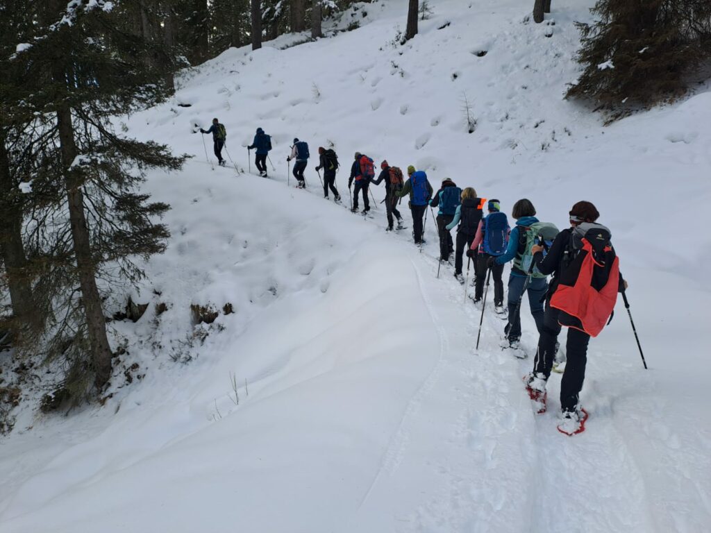 Schneeschuhwandergruppe I(c)AVS Bozen