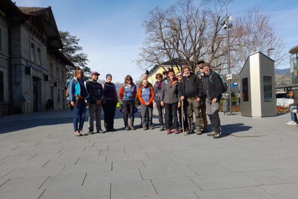 Gruppenfoto Bahnhof Brixen | © Judith Egger | AVS