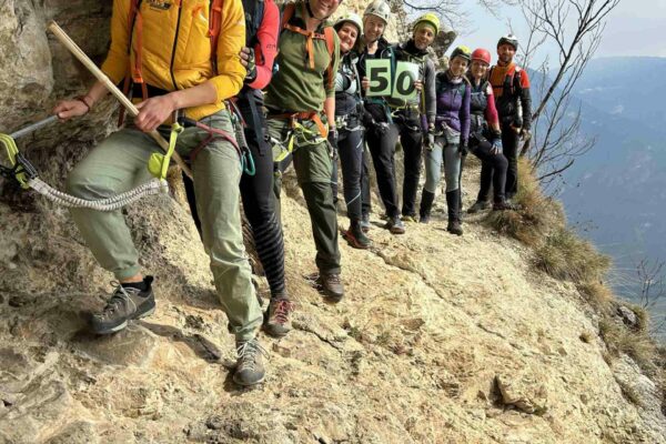 Klettersteig Fennberg Ortsstelle Auer 1 | © Yovnne Steidl | AVS