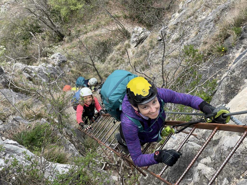 Klettersteig Fennberg Ortsstelle Auer 4 | © Yovnne Steidl AVS