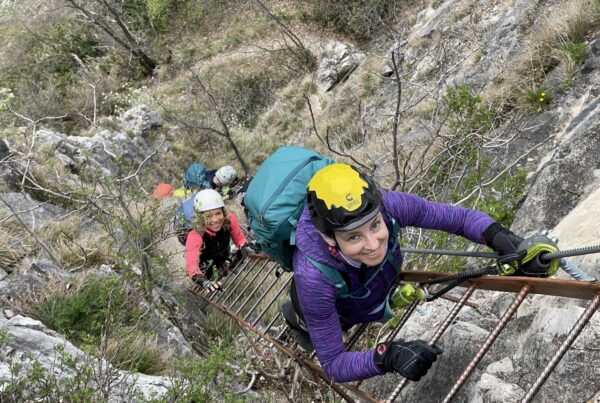 Klettersteig Fennberg Ortsstelle Auer 4 | © Yovnne Steidl AVS