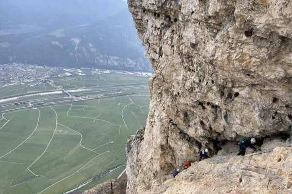 Klettersteig Fennberg Ortsstelle Auer 5 | © Yovnne Steidl | AVS
