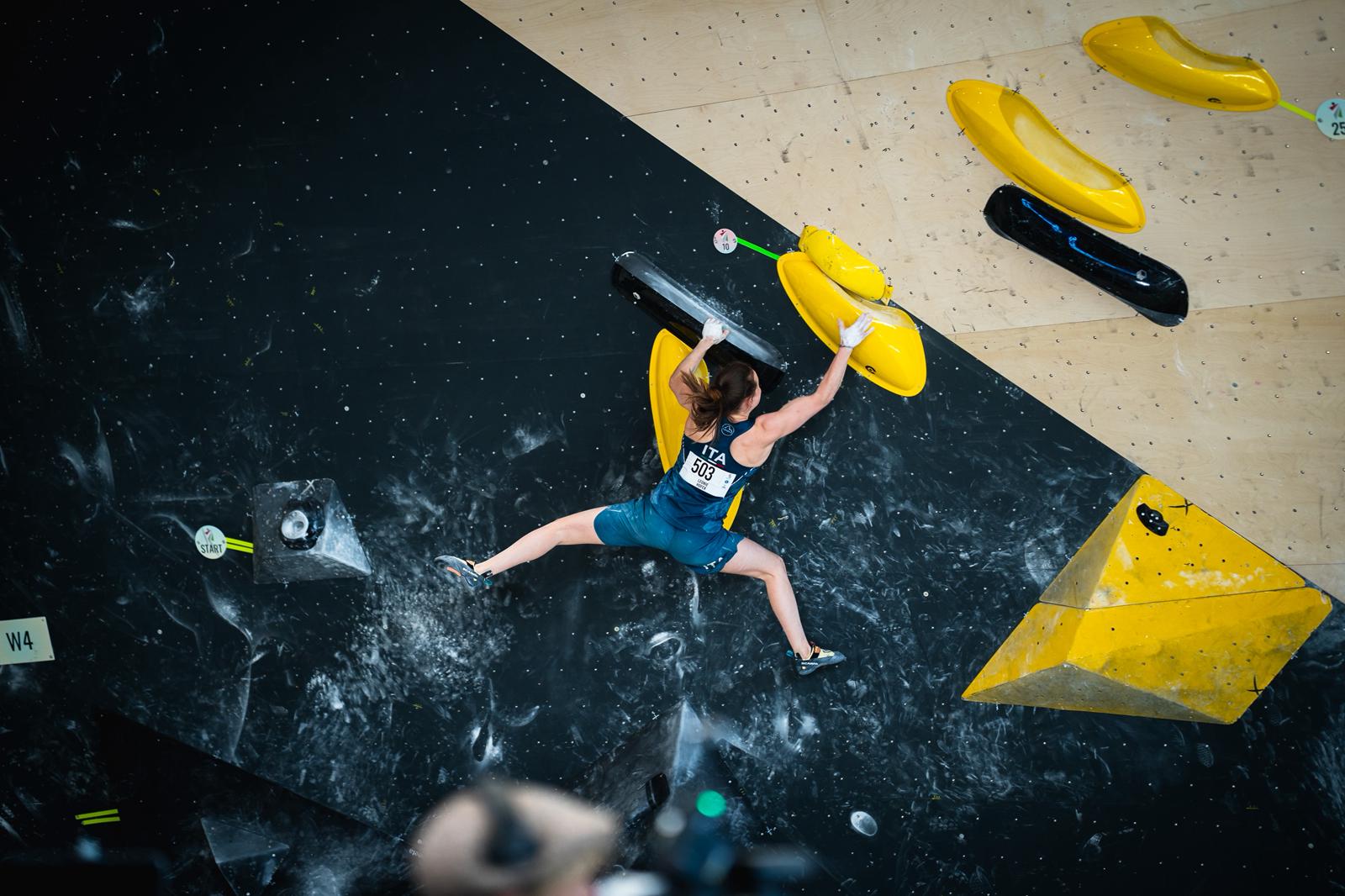 Intensives Wettkampfwochenende für Südtirols Sportkletterer – Jugendeuropameisterschaft Boulder und Coppa Italia Lead