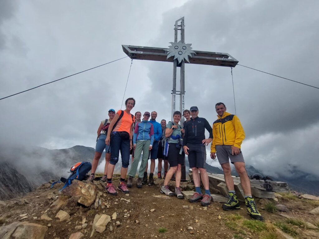 Gipfelfoto Blasiuszeiger 2837m | (c) Oskar Messner