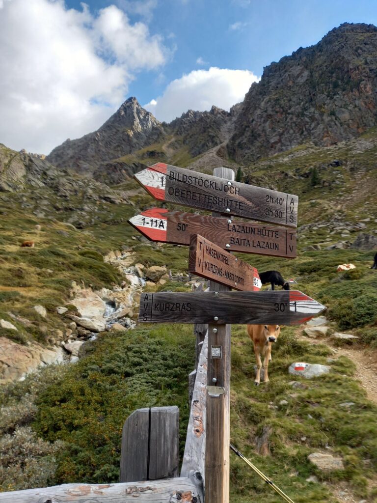 Wegweiser I(c)Rosi Haller I AVS Meran