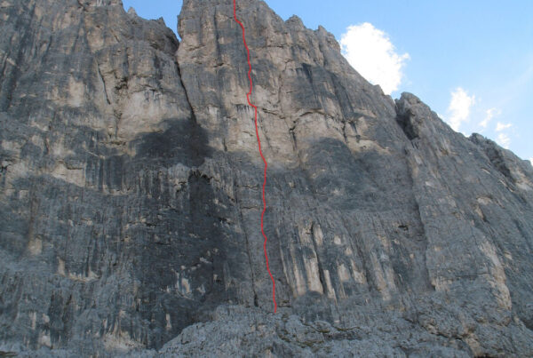 Laurinswand_West_Schweissspur_(c)_Erich_Resch